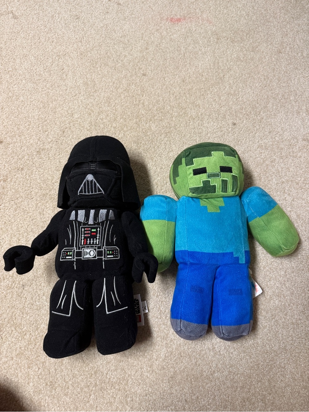 Creeper Plush Toy and Darth Vader - Soft Kids Toy